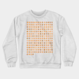 200 digit prime number (orange rectangles) Crewneck Sweatshirt